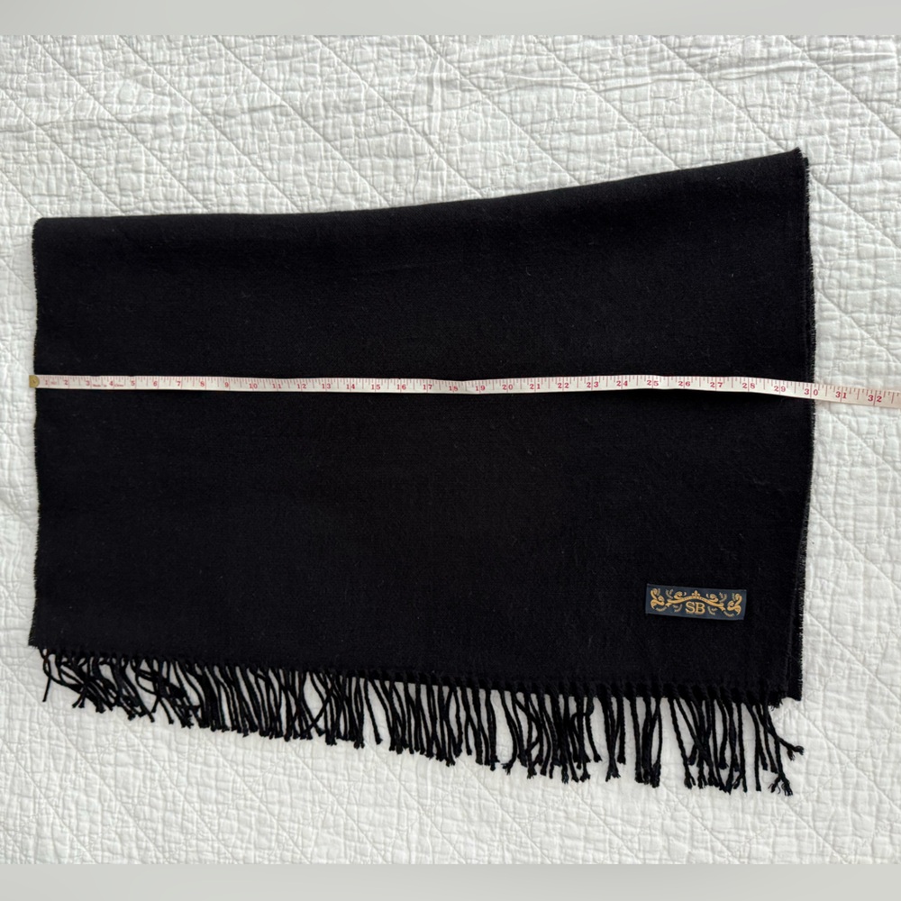 Sunday Best Black Scarf - Picture 7 of 8